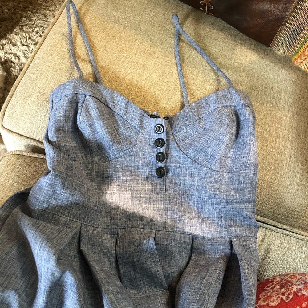 Above knee length summer dress
